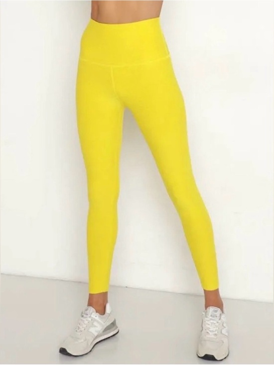 Beyond Yoga Pants - Beyond Yoga - NWT High-Waisted Yellow Leggings